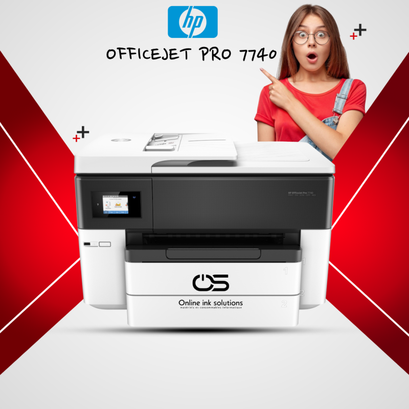 Imprimante HP Officejet Pro 7740 All in one