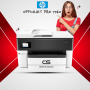 Imprimante A3 ALL-IN-ONE Jet d’encre HP OfficeJet Pro 7740 (G5J38A) Hp