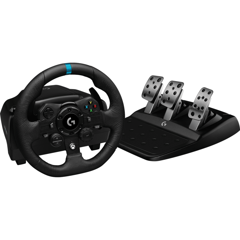 Volant de course Logitech® G923 TRUEFORCE pour Xbox Series X, Xbox One, PC (941-000158) Logitech