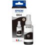 Bouteille d'encre Epson 664 BK (T6641) Noir d'origine (C13T66414A) EPSON