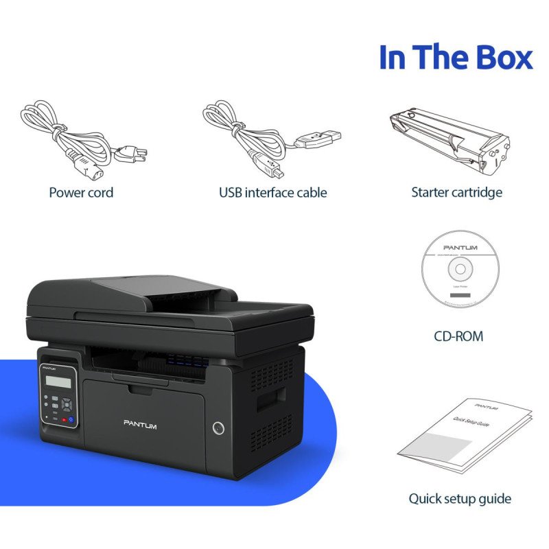 Pantum® - Imprimante laser M6550NW tout en un avec réseautage