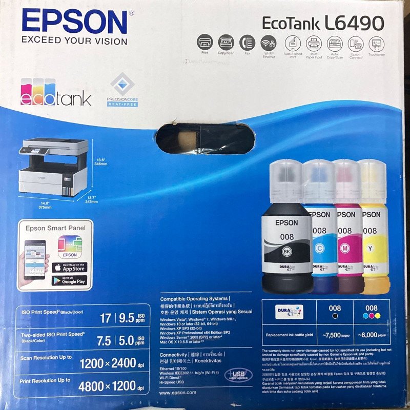 Imprimante Epson EcoTank L3210 MFP Couleur (C11CJ68403)