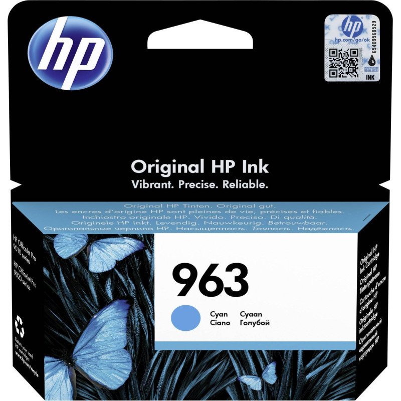 HP 963 Cyan - Cartouche d'encre HP (3JA23AE)