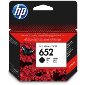 Cartouche d'encre HP d'origine 652 Noir (F6V25AE) Hp