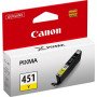 Cartouche d'encre Canon d'origine CLI-451Y Jaune (6526B001AA) Canon