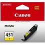 Cartouche d'encre Canon d'origine CLI-451Y Jaune (6526B001AA) Canon