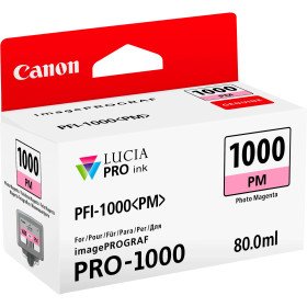 Cartouche d'encre Canon d'origine PFI-1000PM Magenta photo (0551C001AA)