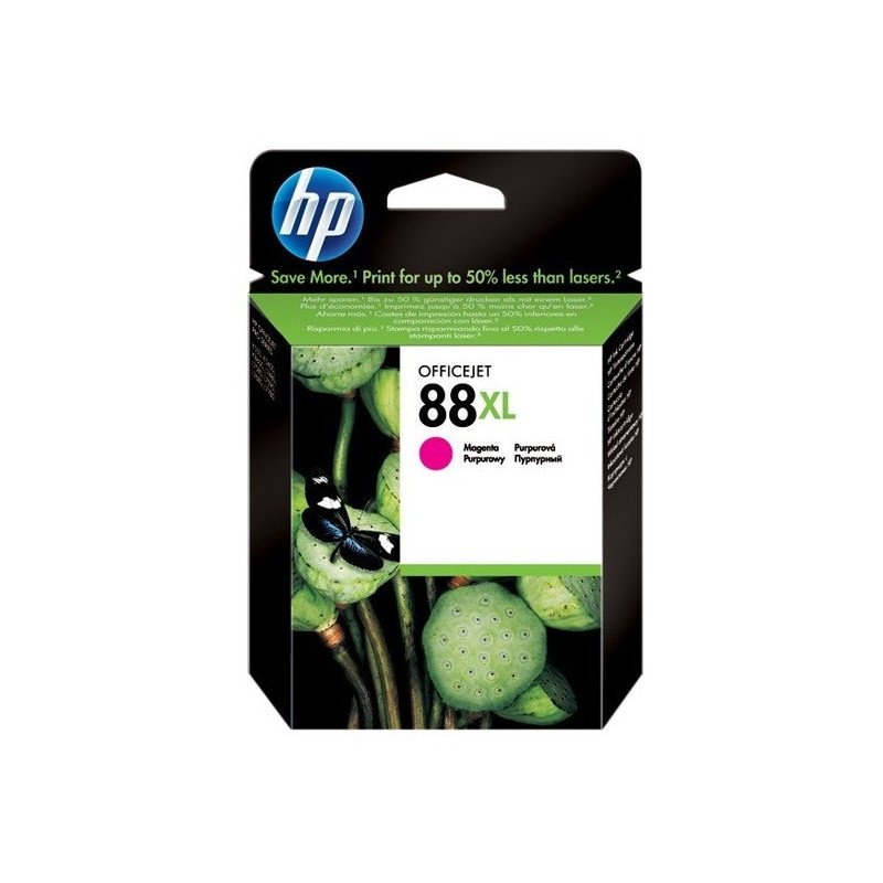 Cartouche d'encre grande capacité HP d'origine 88XL Magenta (C9392AE) Hp