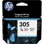 Cartouche d'encre HP 305  couleurs  d'origine (3YM60AE) Hp