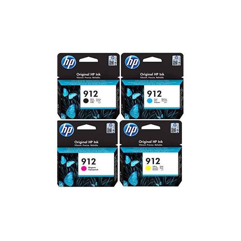 Pack de 4 cartouches compatibles HP 912