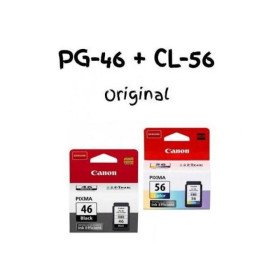 Canon Cartouches dcencre PG-46 Noir + CL-56 Color Canon
