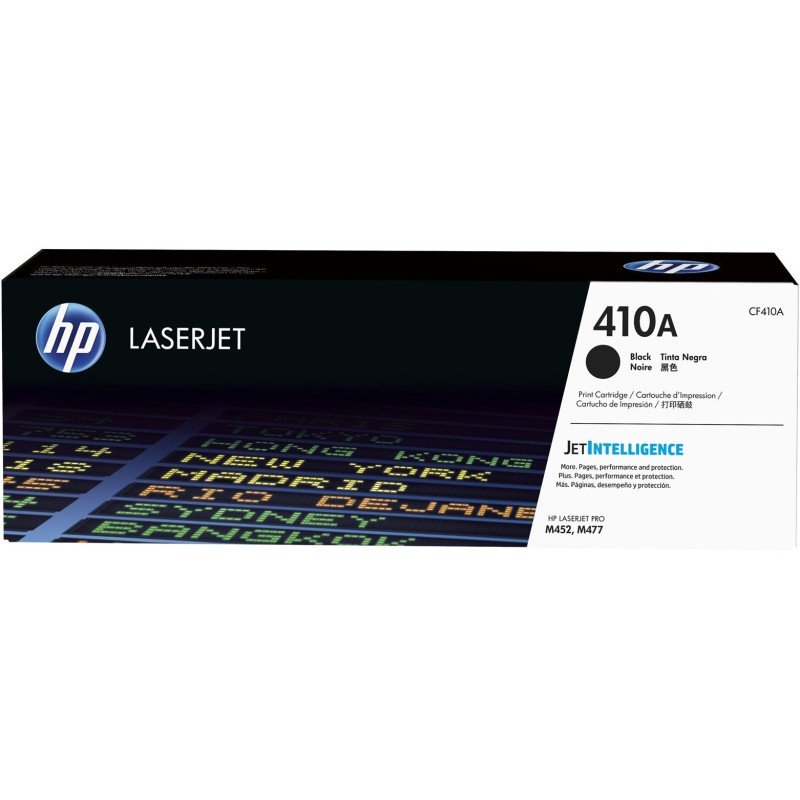 Toner HP LaserJet d'origine 410A Noir (CF410A)