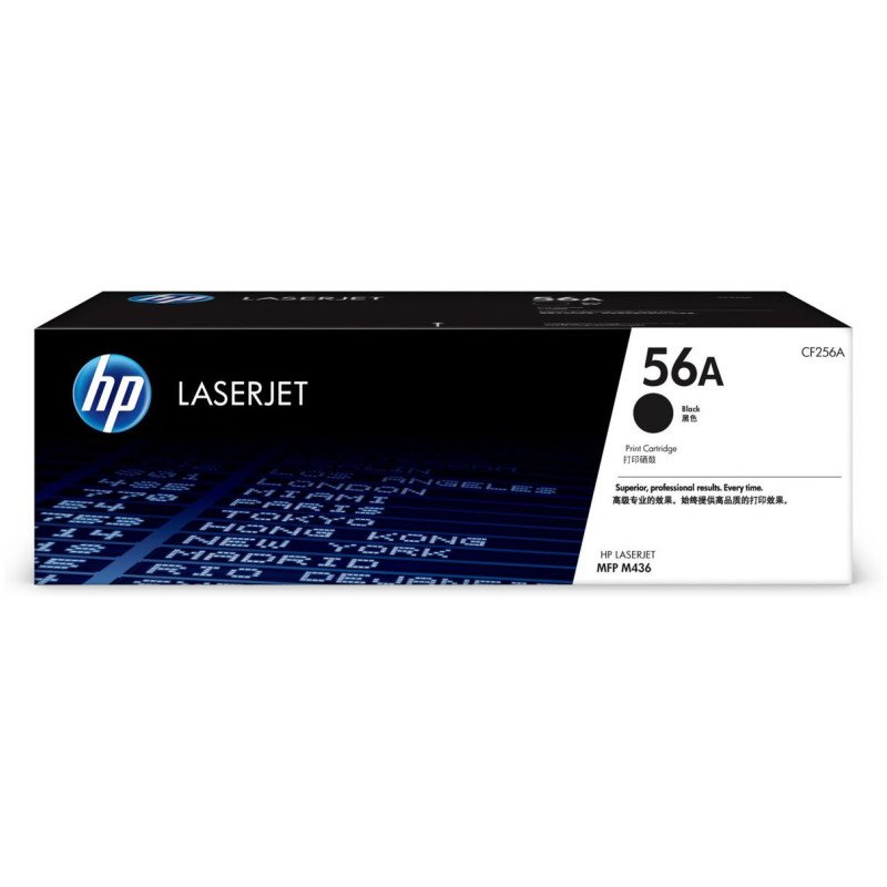 Toner HP LaserJet d'origine 56A Noir (CF256A)