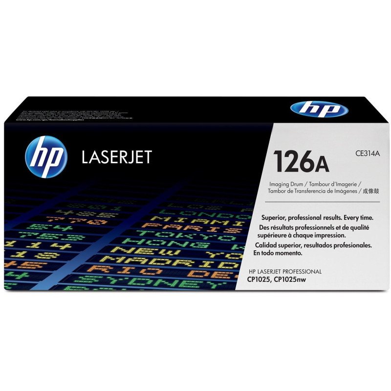 Tambour d'imagerie HP LaserJet d'origine 126A (CE314A)