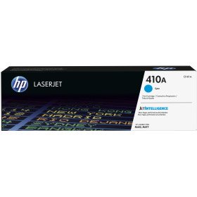 Toner HP LaserJet d'origine 410A Cyan (CF411A)