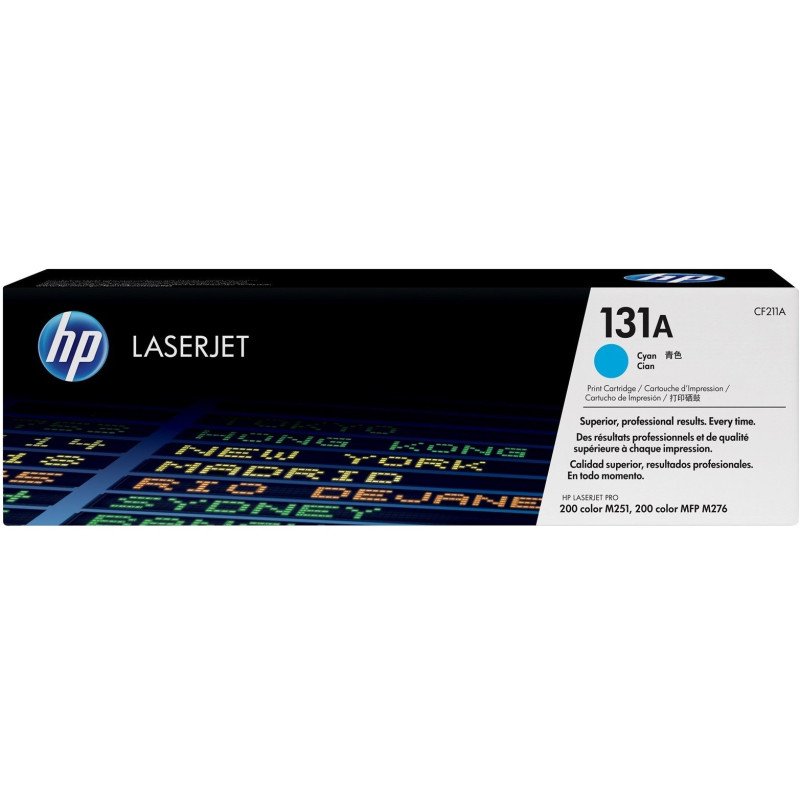 Toner HP LaserJet d'origine 131A Cyan (CF211A)