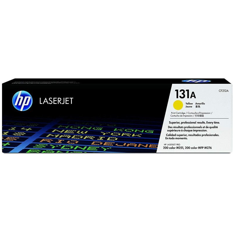 Toner HP LaserJet d'origine 131A Jaune (CF212A)