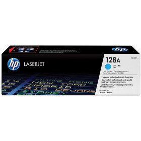 Toner HP LaserJet d'origine 128A Cyan (CE321A)