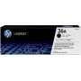 Toner HP LaserJet d'origine 36A Noir (CB436A)