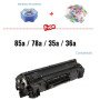 Toner 85A  78A  35A  36A Universel ( Distributeur + trombones Offert ) GENERIC