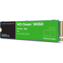 Disque dur interne SSD WD Green SN350 M.2 2280 NVMe 500 Go (WDS500G2G0C) Wetern Digital