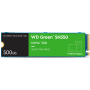 Disque dur interne SSD WD Green SN350 M.2 2280 NVMe 500 Go (WDS500G2G0C) Wetern Digital