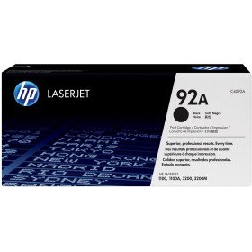 Toner HP LaserJet d'origine 92A Noir (C4092A)