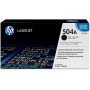 Toner HP LaserJet d'origine 504A Noir (CE250A)