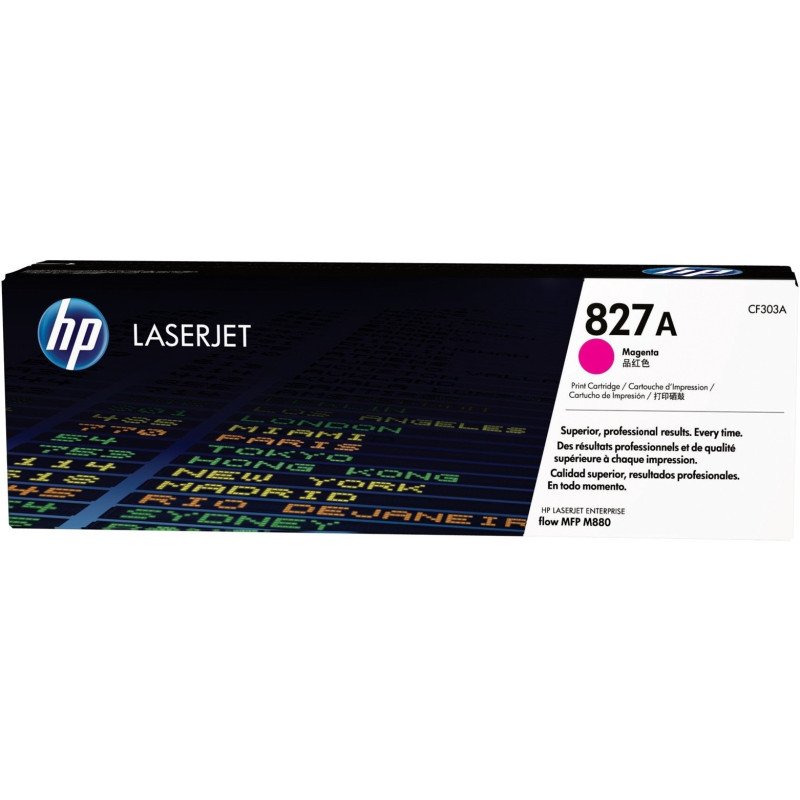 Toner HP LaserJet d'origine 827A Magenta (CF303A)