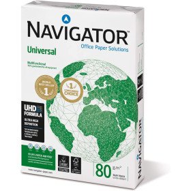 Ramette de papier Navigator Universal NAVA480 Papier A4, 80 g/m² 5 flux (500 feuilles)