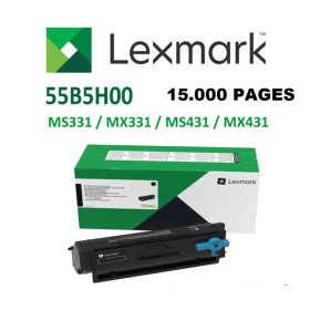 TONER LEXMARK MS_MX/3 SERIES 15 000 PAGES (55B5H00 ) Lexmark