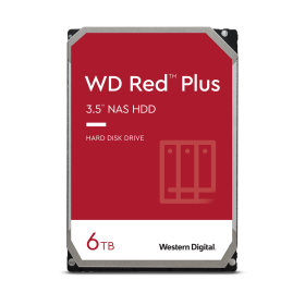 WD 6 TB NAS RED PLUS SATA 6GB/S (SATA III) 5400  - WD60EFPX -