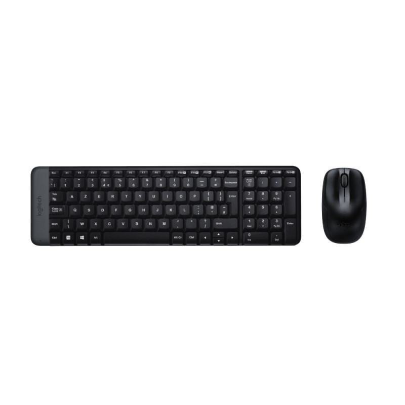 Clavier et souris sans fil Logitech MK220 - AZERTY (920-008318) Logitech