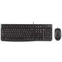 Logitech Desktop MK120 - Ensemble souris + clavier (920-002539) Logitech