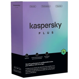 Kaspersky Plus (équivalent à Internet Security) - 3 Postes / 1 an (KL10428BCFS-SLIMMAG) Kaspersky
