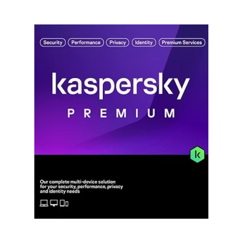 Kaspersky Premium (équivalent à Total Security) - 3 Postes / 1 an (KL10478BCFS-SLIMMAG) Kaspersky