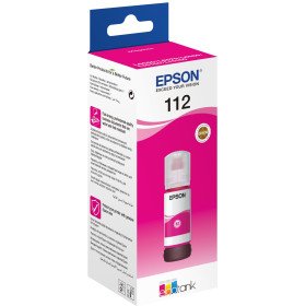 Bouteille d'encre Epson EcoTank d'origine 112 Magenta (C13T06C34A) EPSON