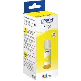 Bouteille d'encre Epson EcoTank d'origine 112 Jaune (C13T06C44A) EPSON