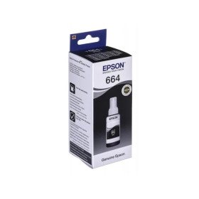 Bouteille d'encre EPSON T6641 Noir 4000 pages (C13T66414A) EPSON