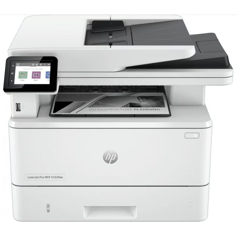 Imprimante Multifonction HP LaserJet Pro 4103fdw (2Z629A) Hp