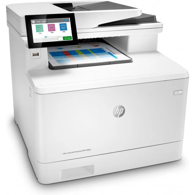 Imprimante Multifonction Laser Couleur HP LaserJet Enterprise MFP M480f (3QA55A) Hp