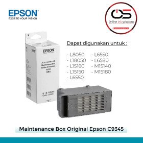 boîte d'entretien réservoir EPSON C9345 ORIGINAL (C12C934591) EPSON