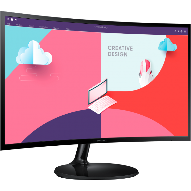 Écran incurvé 27 Samsung Essential Curved Monitor S3 (LS27C360EAMXZN) Samsung