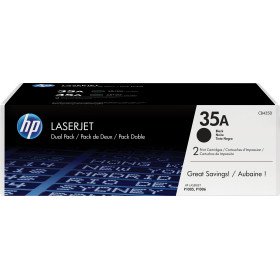 Pack de 2 toners HP LaserJet d'origine 35A Noir (CB435AD) Hp