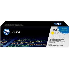 Toner HP LaserJet d'origine 125A Jaune (CB542A) Hp