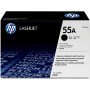 Toner HP LaserJet d'origine 55A Noir (CE255A) Hp