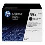 Pack de 2 toners grande capacité HP LaserJet d'origine 55X Noir (CE255XD) Hp