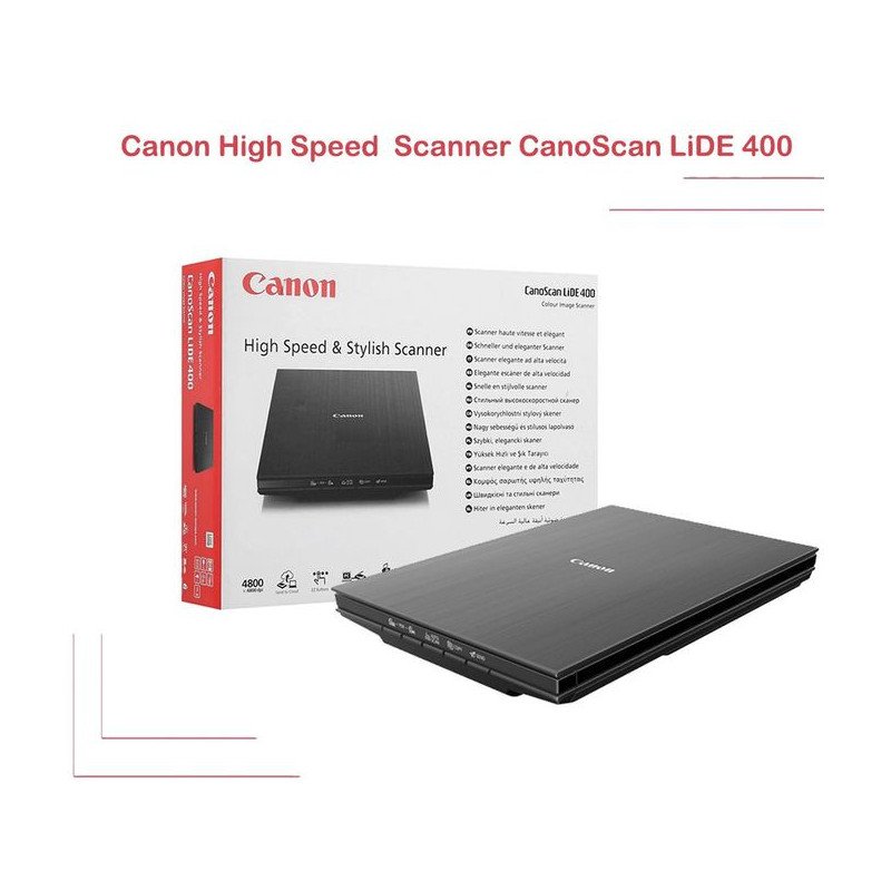 Scanner mobile à plat Canon CanoScan LiDE 400 (2996C010AA)