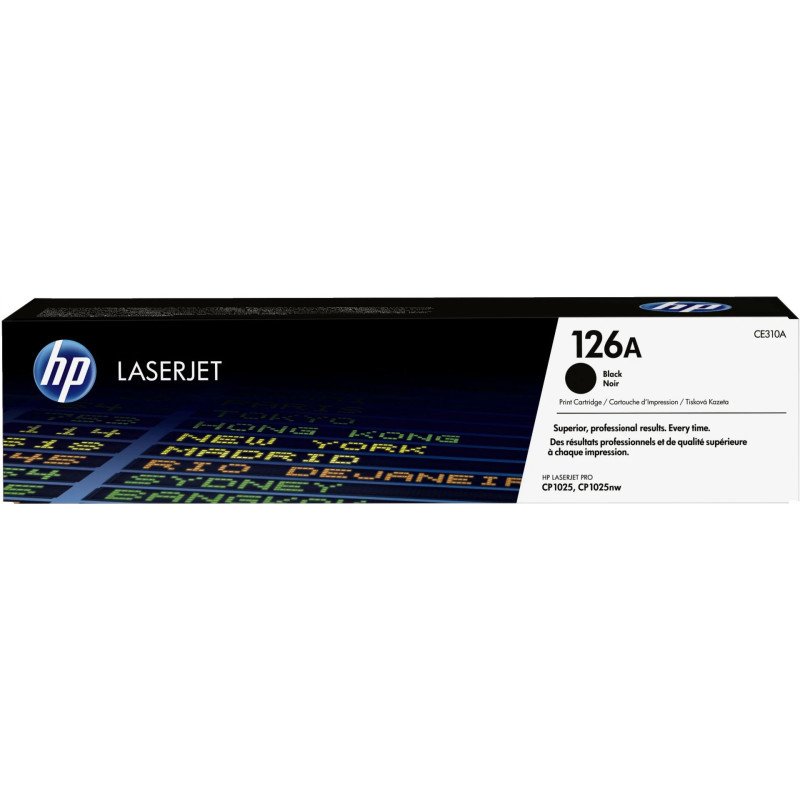 Toner HP LaserJet d'origine 126A Noir (CE310A) Hp