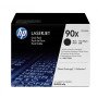 HP 90X pack de 2 toners LaserJet noir grande capacité authentiques Hp